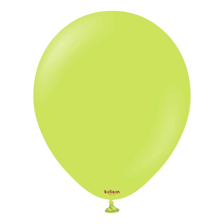12'' Standart Balon Limon Yeşili 100’lü