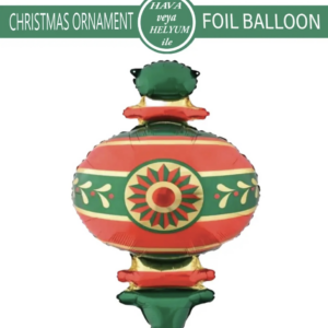 Yılbaşı Dekor Süs Folyo Balon 8538