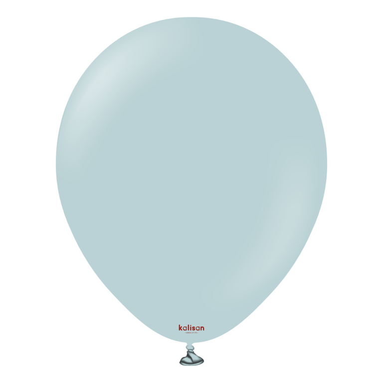 12'' Retro Balon Fırtına Mavisi 100’lü