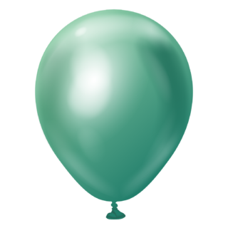 5'' Mirror Balon Yeşil 100 Adet