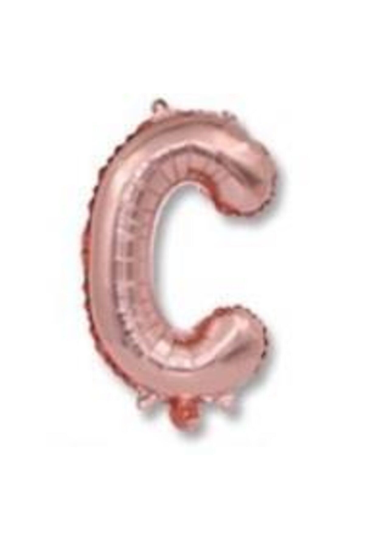 40 Inç 100 Cm Rose Gold Folyo Harf Balon C