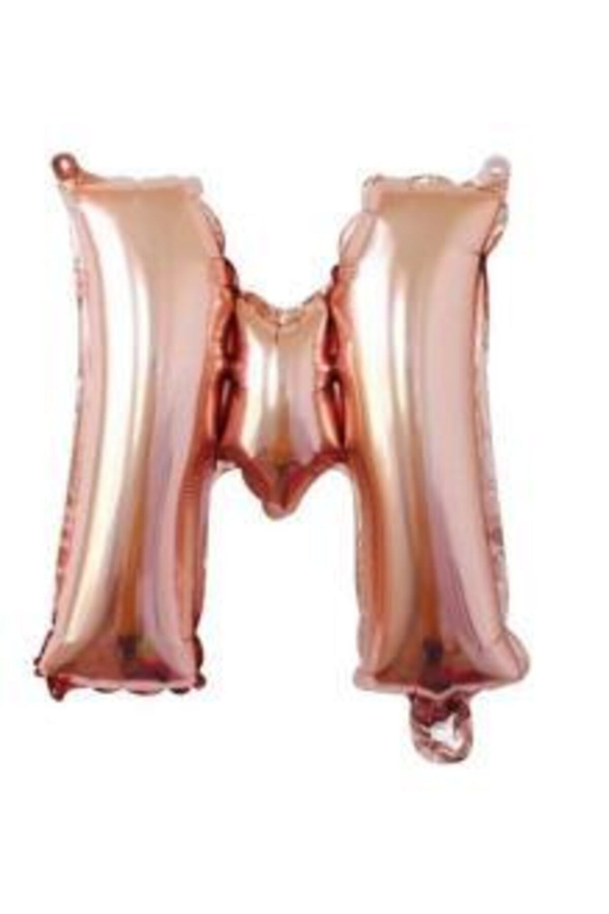 40 Inç 100 Cm Rose Gold Folyo Harf Balon M