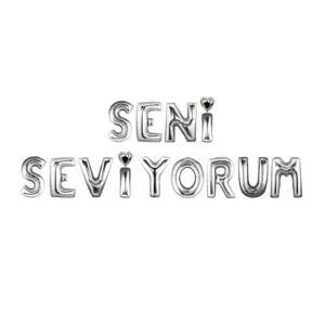 Seni Seviyorum Folyo Balon
