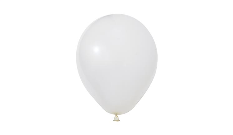 12'' PASTEL BALON BEYAZ 100'LÜ