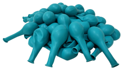 12'' PASTEL BALON TURKUAZ MAVİSİ 100'LÜ
