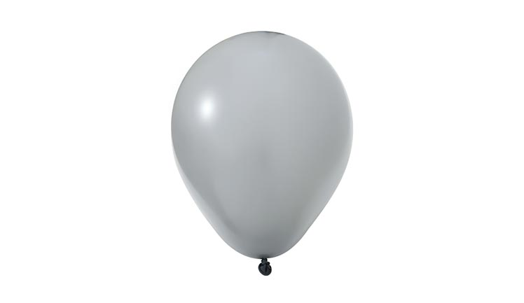 12'' PASTEL BALON GRİ 100'LÜ