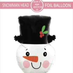 Kardan Adam Kafa Folyo Balon   8163