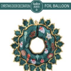 Yılbaşı Kapı Süsü Folyo Balon   8255