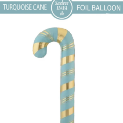 Turkuaz Gold Baston Folyo Balon   8330