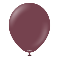12'' Standart Balon Burgundy(Bordo) 100’lü
