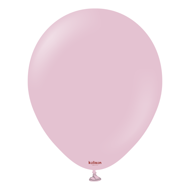 12'' Retro Balon Toz Pembe 100’lü