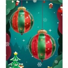Yılbaşı Top Folyo Balon    4783