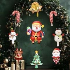 Noel 9 lu Set Folyo Balon  4899