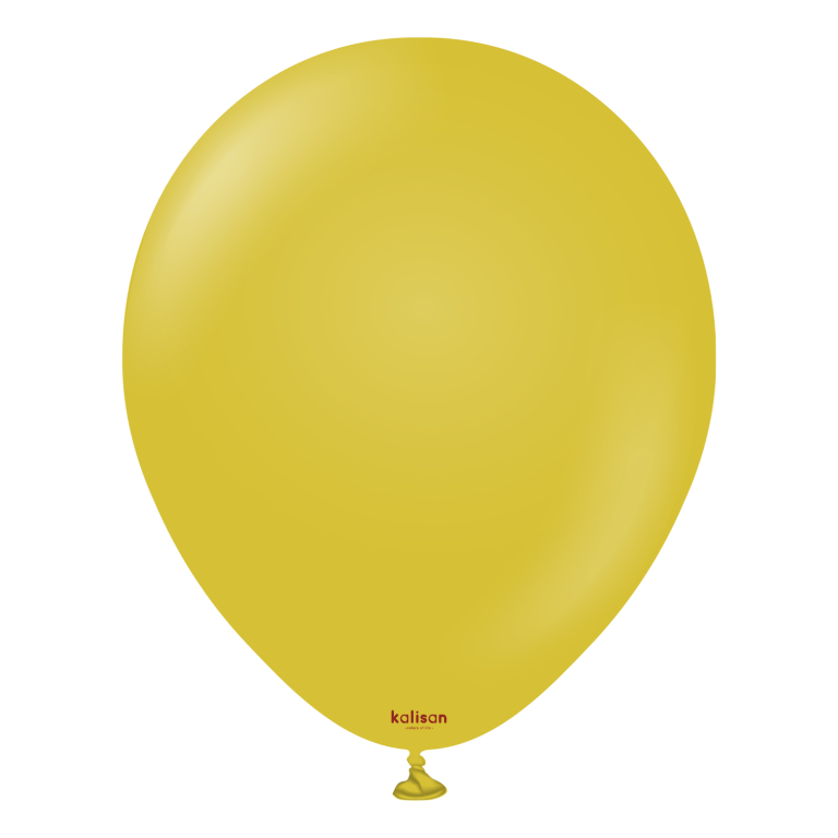 12'' Retro Balon Zerdeçal 100’lü