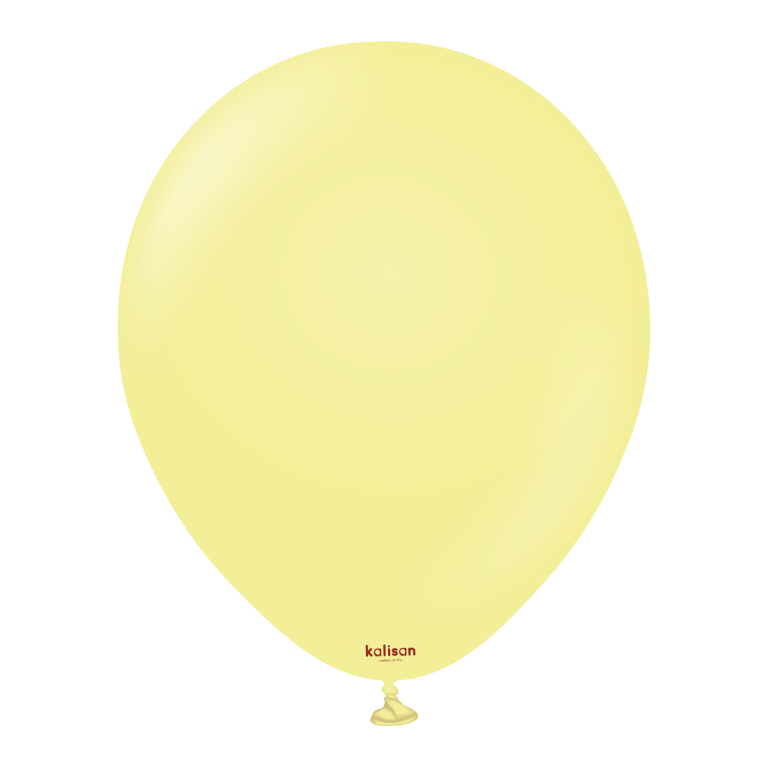 12'' Makaron Balon Sarı 100’lü