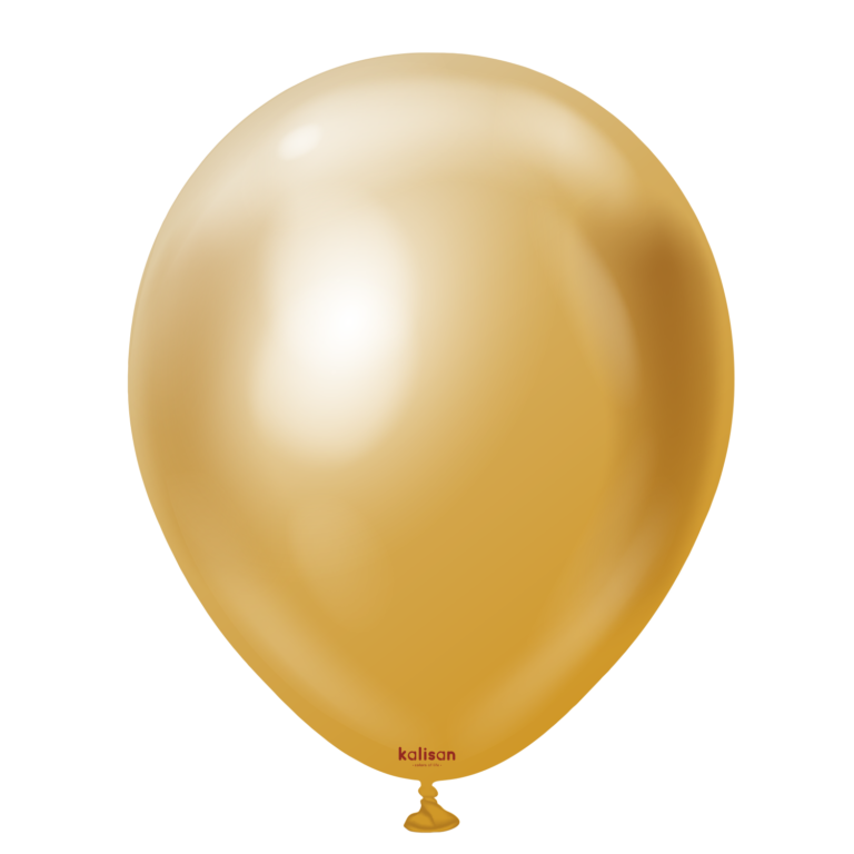 12'' Mirror Balon Altın 50’li
