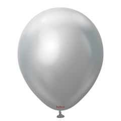 12'' Mirror Balon Gümüş 50’li
