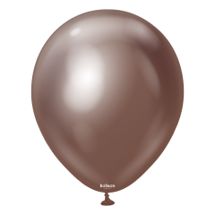 12'' Mirror Balon Çikolata Kahve 50’li