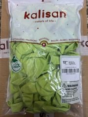 12'' Makaron Balon Pistachio 100’lü