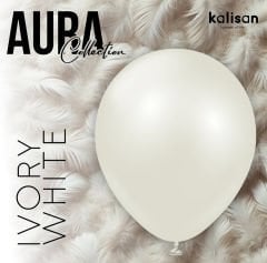 12'' Aura Ivory White 50 Adet