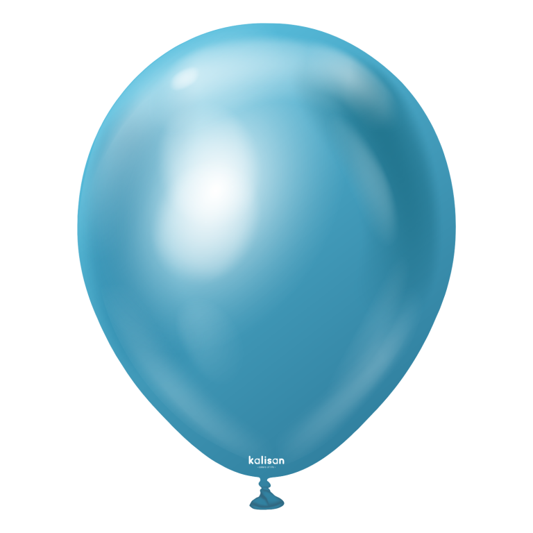 12'' Mirror Balon Mavi 50’li