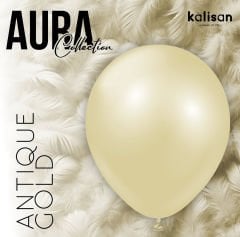 12'' Aura Antique Gold 50 Adet