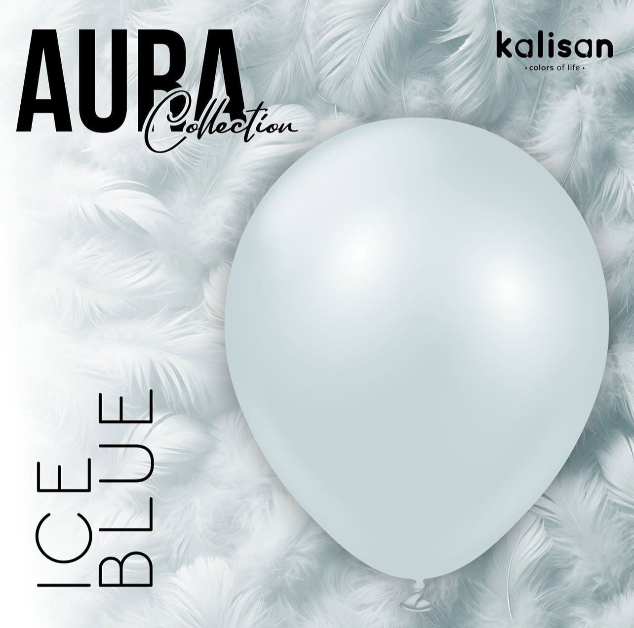 5'' Aura Ice Blue 50 Adet