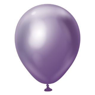 5'' Mirror Balon Violet 100 Adet