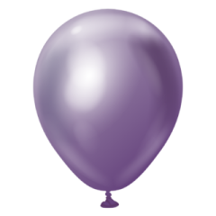 5'' Mirror Balon Violet 100 Adet
