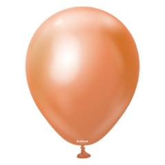 5'' Mirror Balon Cooper 100 Adet(Bakır)