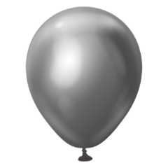 5'' Mirror Balon Space Grey 100 Adet(Uzay Grisi)