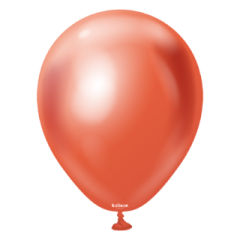 5'' Mirror Balon Red 100 Adet