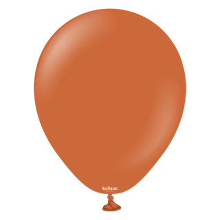 5'' Retro Balon Yanık Turuncu 100’lü
