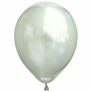 12'' Metalik Gümüş Balon 50 Adet