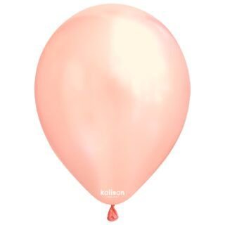 12'' Metalik Rose Gold Balon 50 Adet