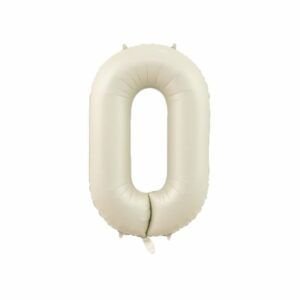 0 RAKAM 34 İNC KREM RENK BALON 76 CM