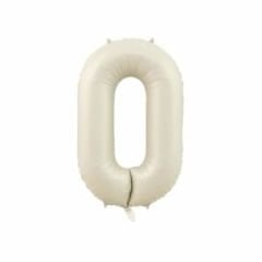 0 RAKAM 34 İNC KREM RENK BALON 76 CM