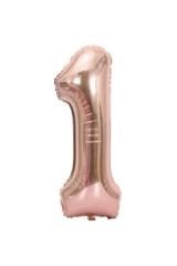 34'' 80 Cm Rose Gold Bronze Folyo Rakam Balon 1