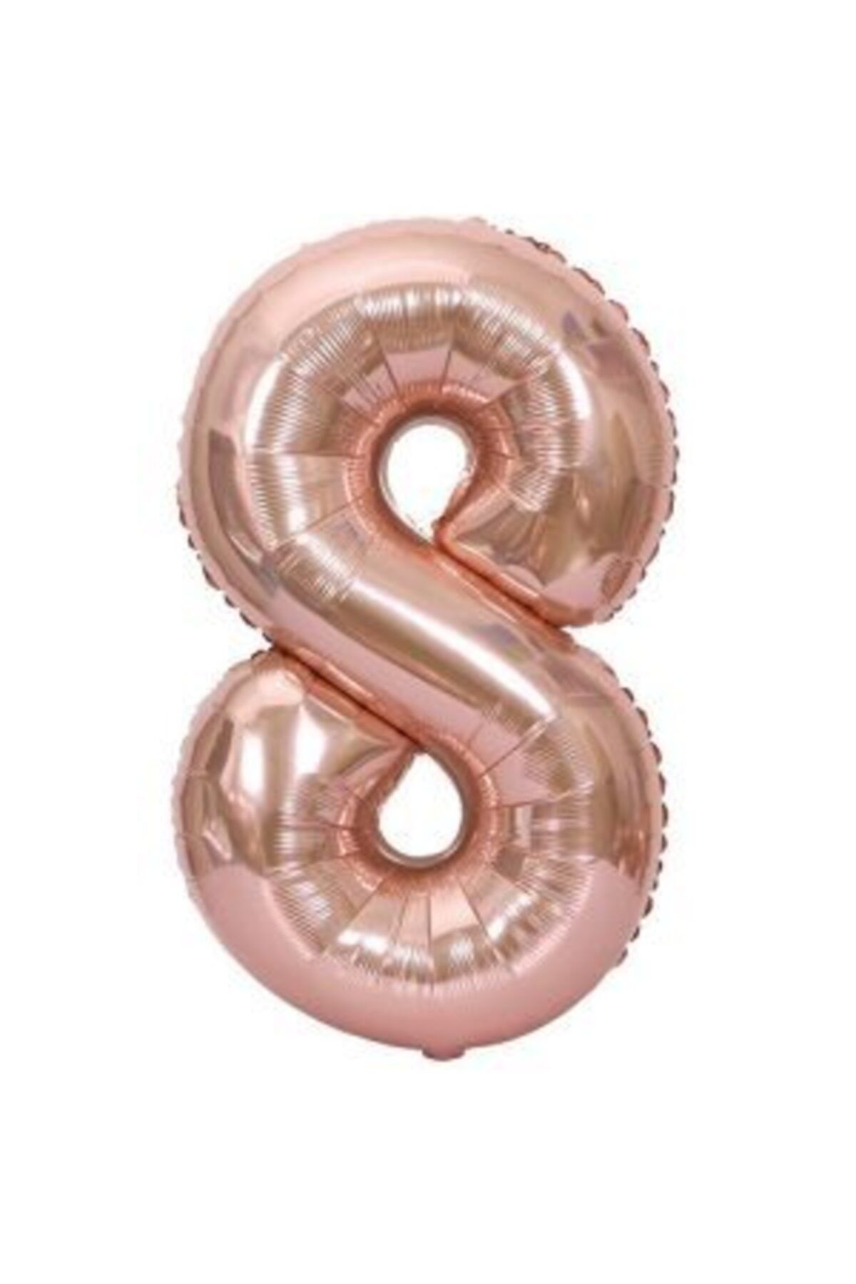 34'' 80 Cm Rose Gold Bronze Folyo Rakam Balon 8