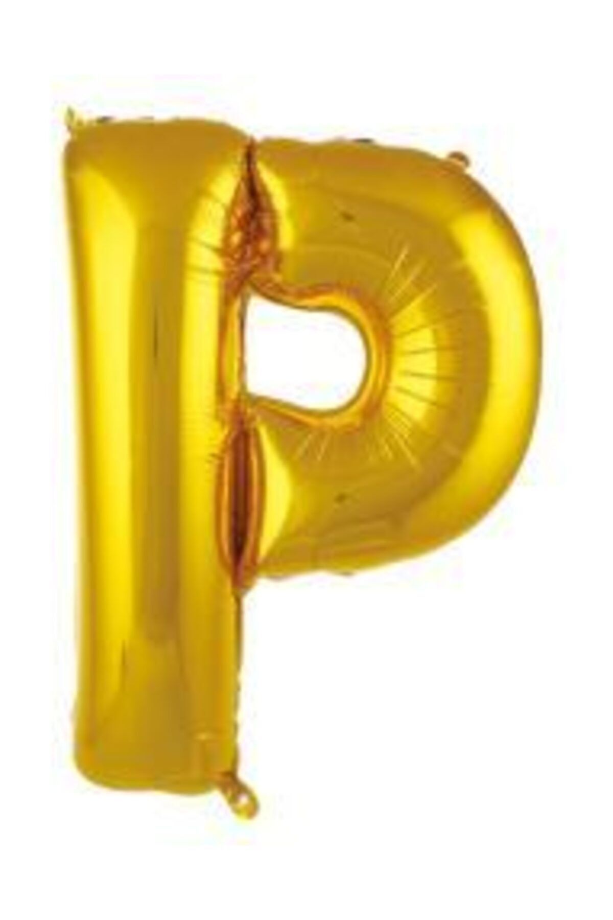 34 Inç 76 Cm Altın Folyo Harf Balon P