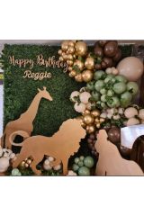 Krom Gold Çikolata Kahve Okaliptus Ve Sütlü Kahve Balon Zinciri 100 Adet