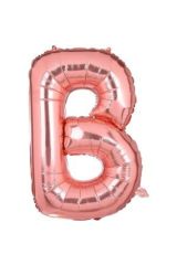 34 Inç 80 Cm Rose Gold Folyo Rakam Balon B