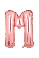 34 Inç 80 Cm Rose Gold Folyo Rakam Balon M