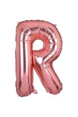 34 Inç 80 Cm Rose Gold Folyo Harf Balon R