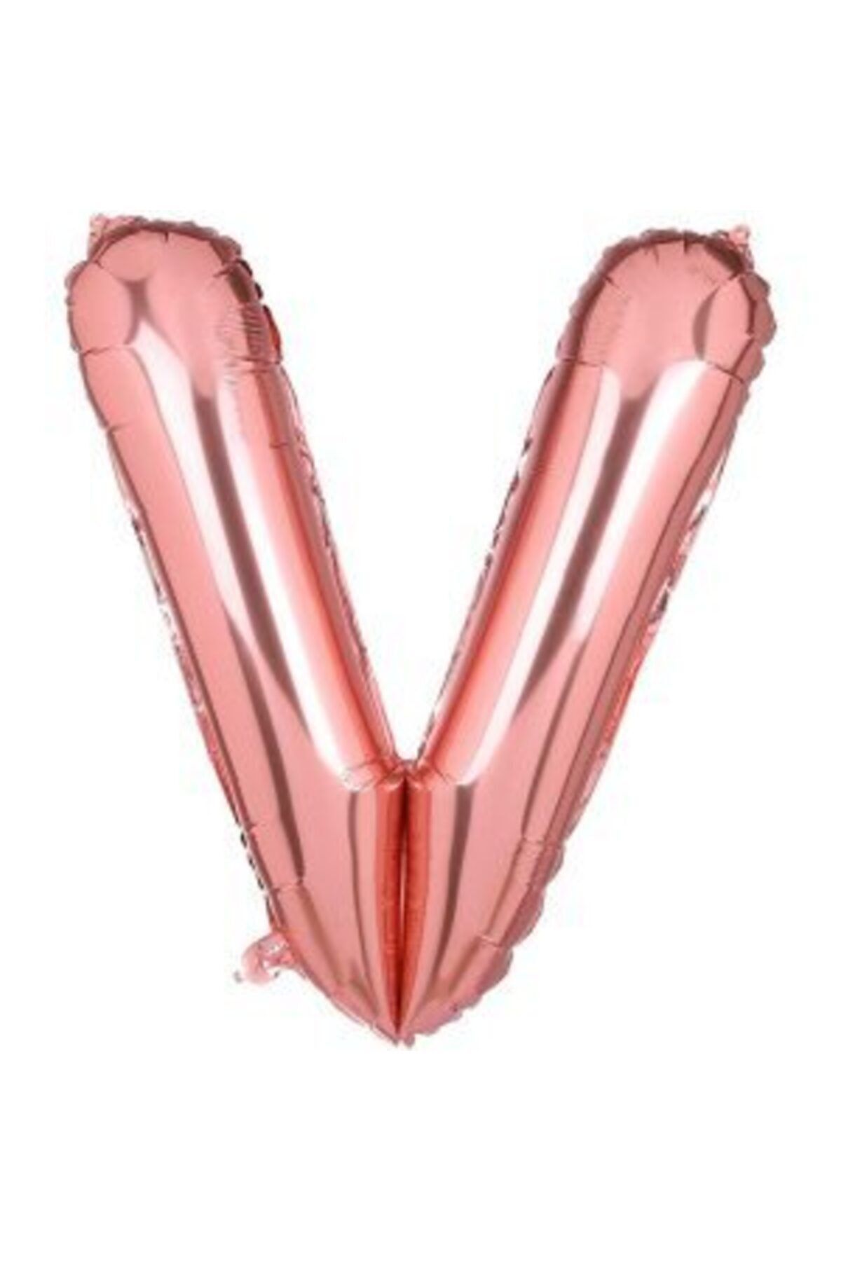 34 Inç 80 Cm Rose Gold Folyo Rakam Balon V