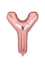 34 Inç 80 Cm Rose Gold Folyo Rakam Balon Y