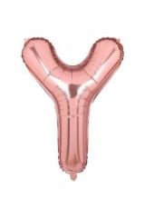 34 Inç 80 Cm Rose Gold Folyo Rakam Balon Y