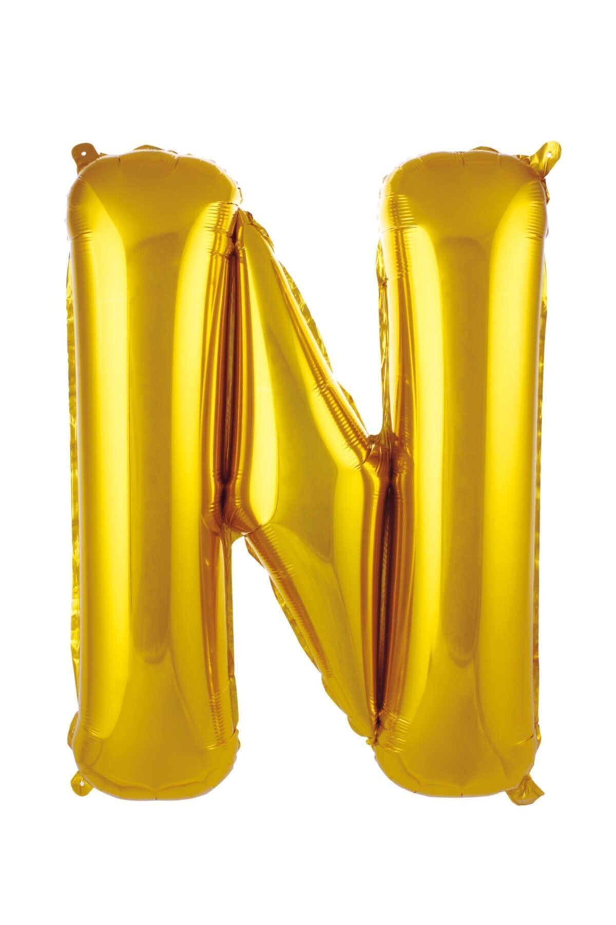 76 Cm Harf Folyo Balon N Harfi Balon Altın 34 Inç