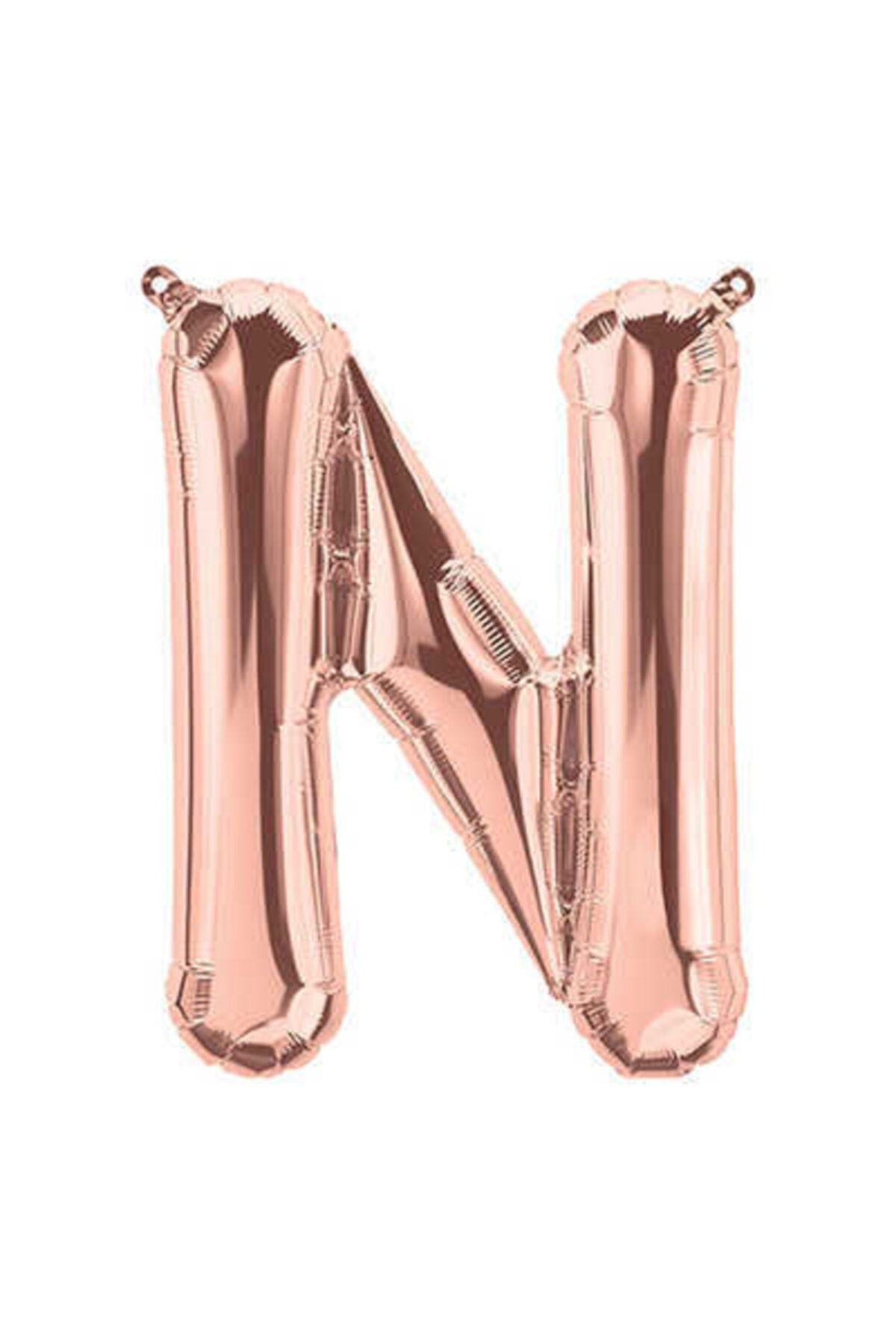 40 Inç 100 Cm Rose Gold Folyo Harf Balon N