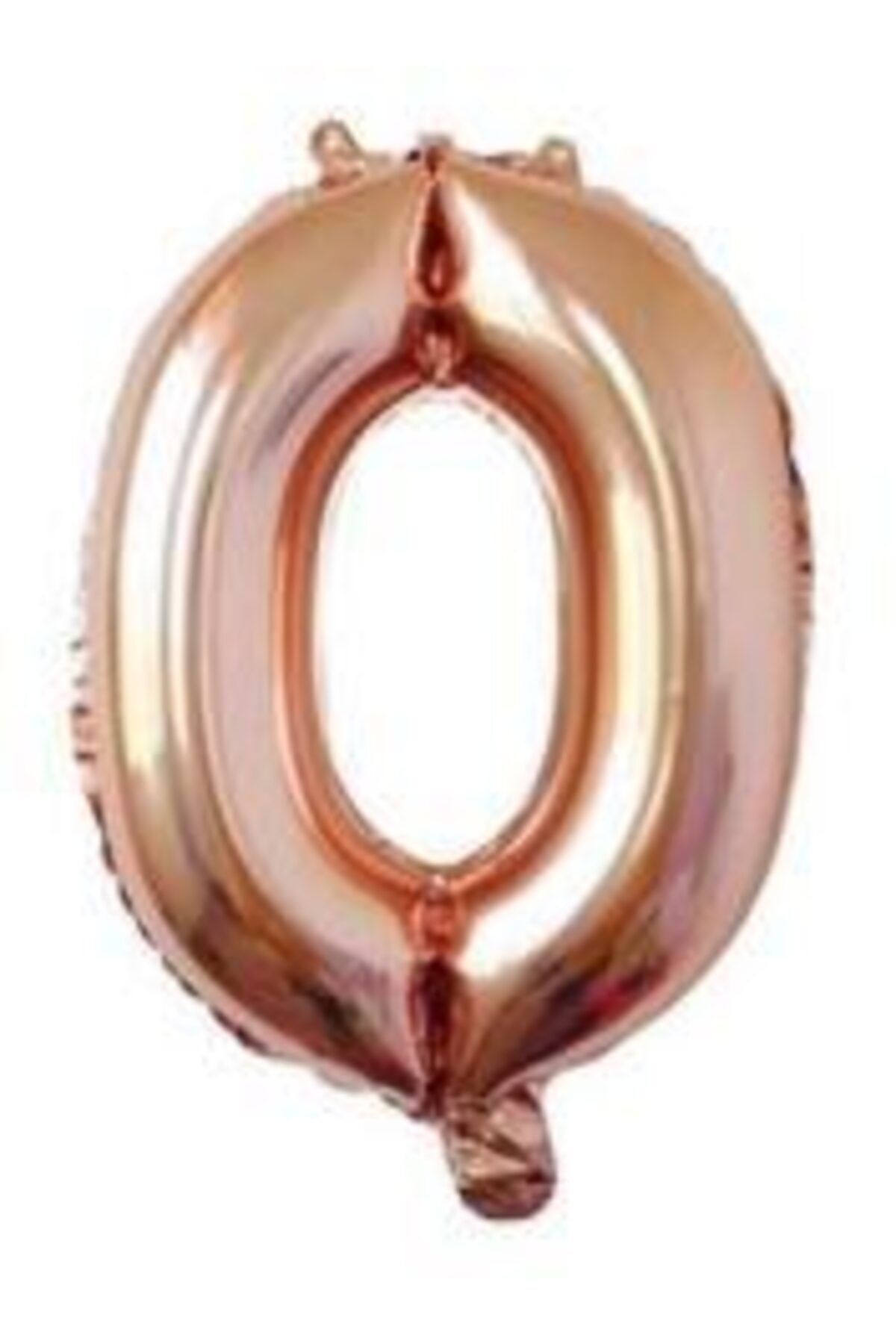 40 Inç 100 Cm Rose Gold Folyo Harf Balon O